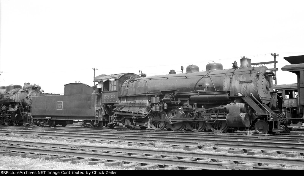 CB&Q 2-8-2 Class O-3 5333